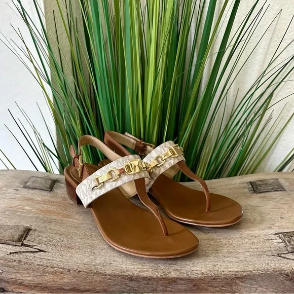 Michael Kors Charlton Thong Sandals - Picture 1 of 9